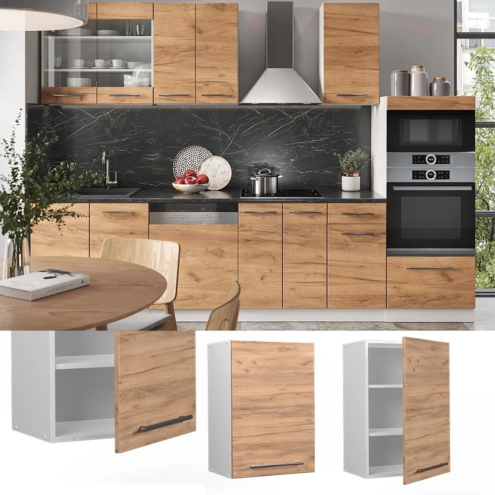 Vicco Pensile da Cucina Fame-Line, Rovere Dorato, 50 cm - immagine 2