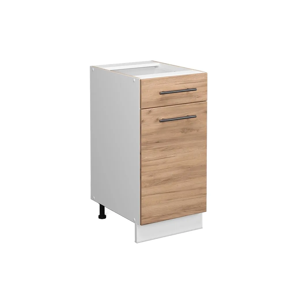 Vicco Mobiletto base per cucina Fame-Line, Rovere dorato, 40 cm - immagine 1