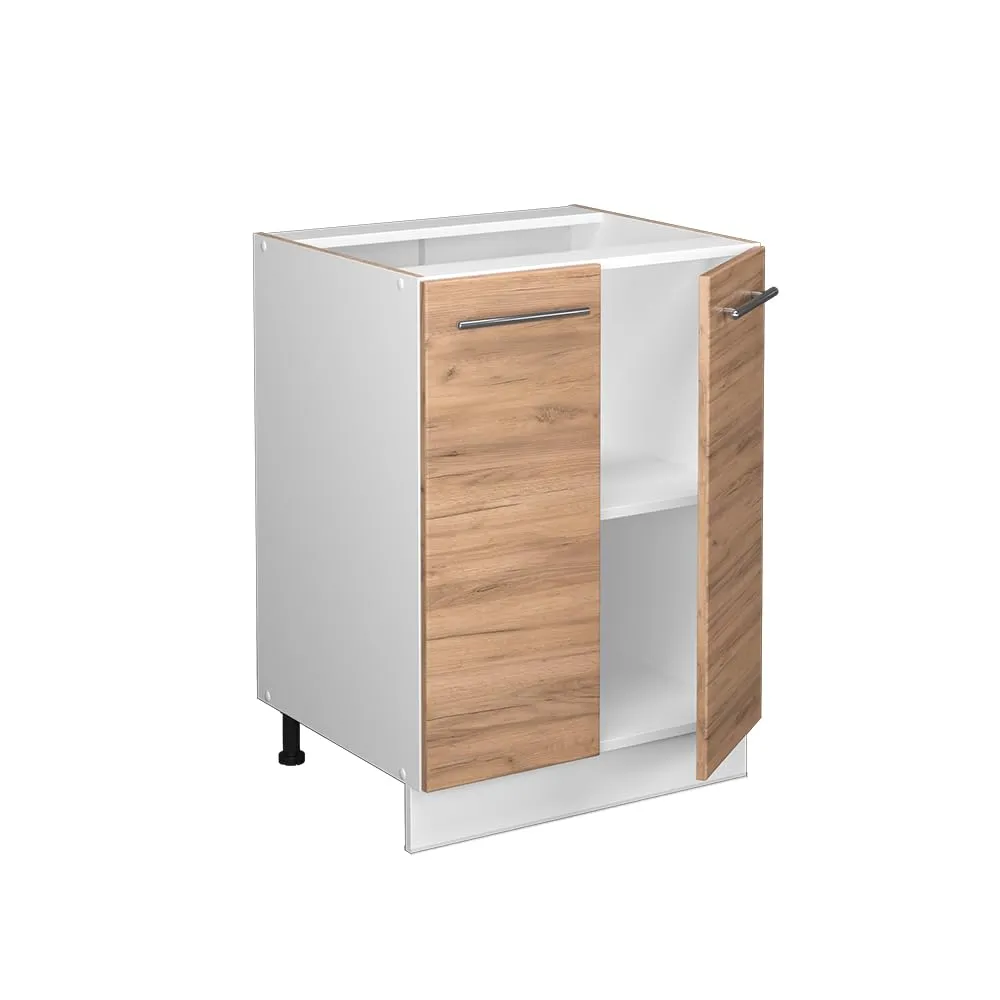 Vicco Fame-Line Mobile Base Cucina, Rovere Dorato, 60 cm - immagine 5