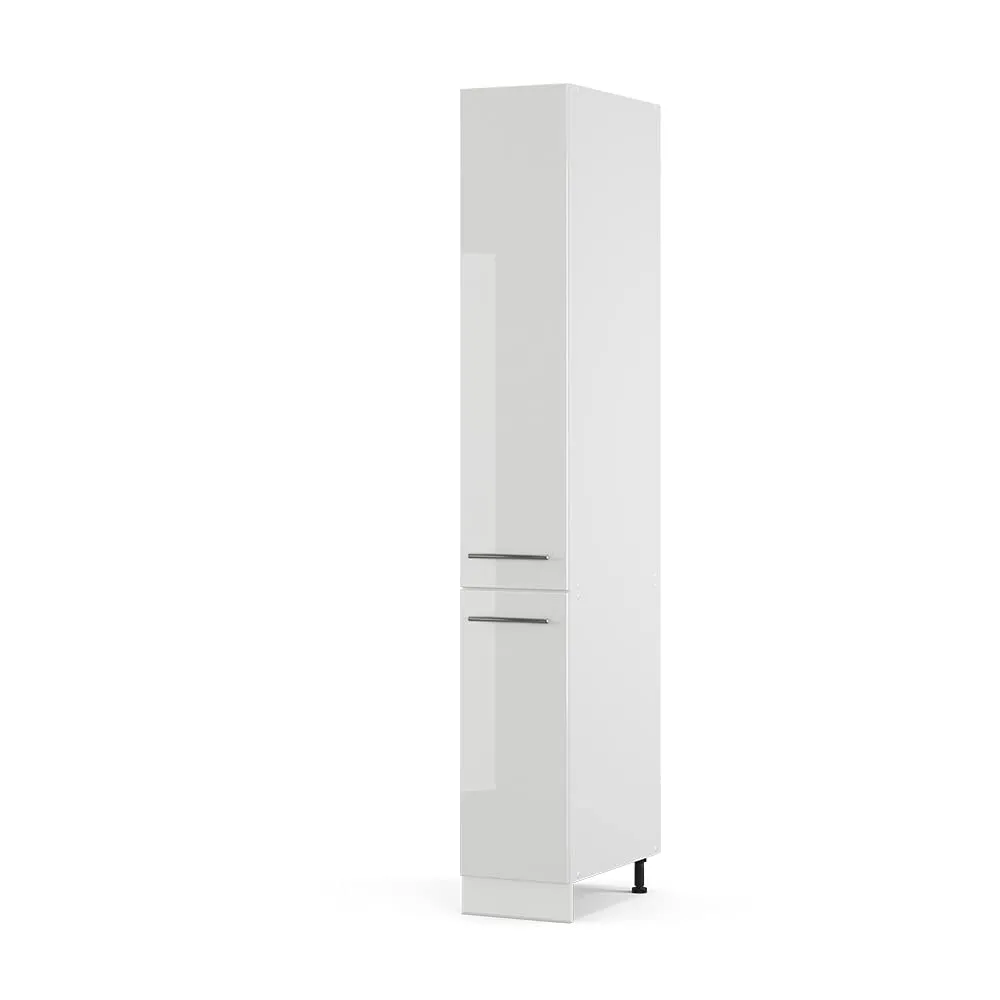 Vicco Armadio da farmacia Fame-Line, Bianco Lucido, 30 cm - immagine 1
