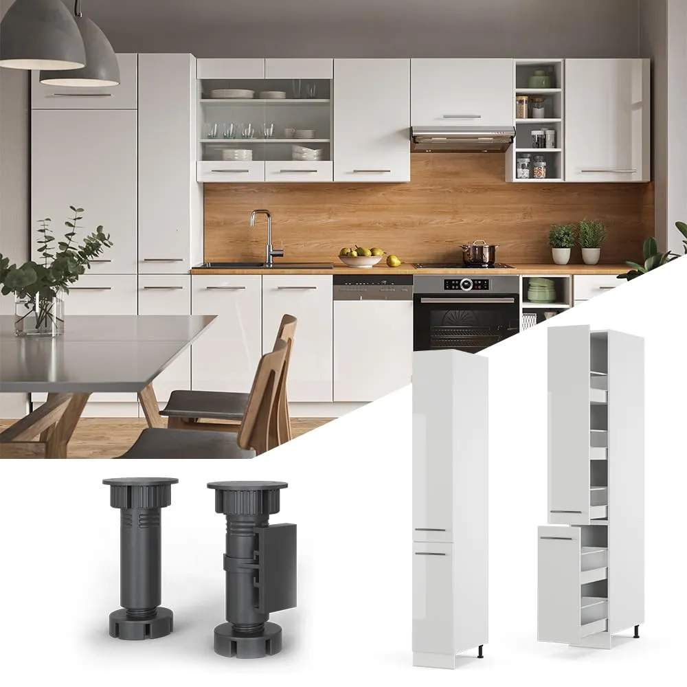 Vicco Armadio da farmacia Fame-Line, Bianco Lucido, 30 cm - immagine 2