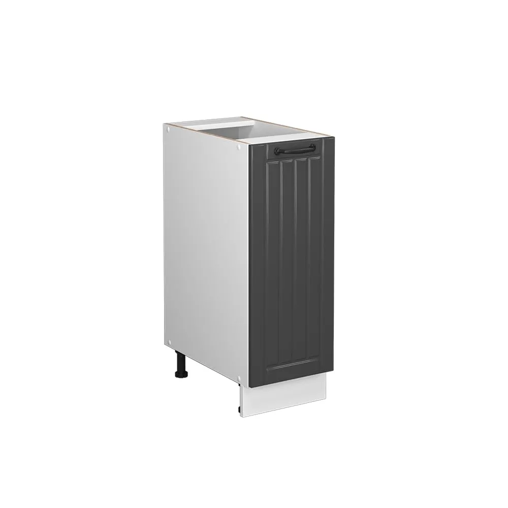 Vicco Fame-Line Dispensa Cucina con Cassetto Estraibile, Antracite Country, 30 cm - immagine 1