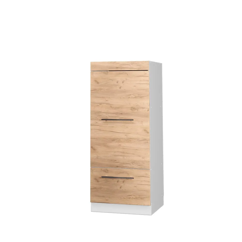 Vicco Mobile Cucina Dispensa Fame-Line Rovere Dorato/Bianco 60 cm - immagine 1