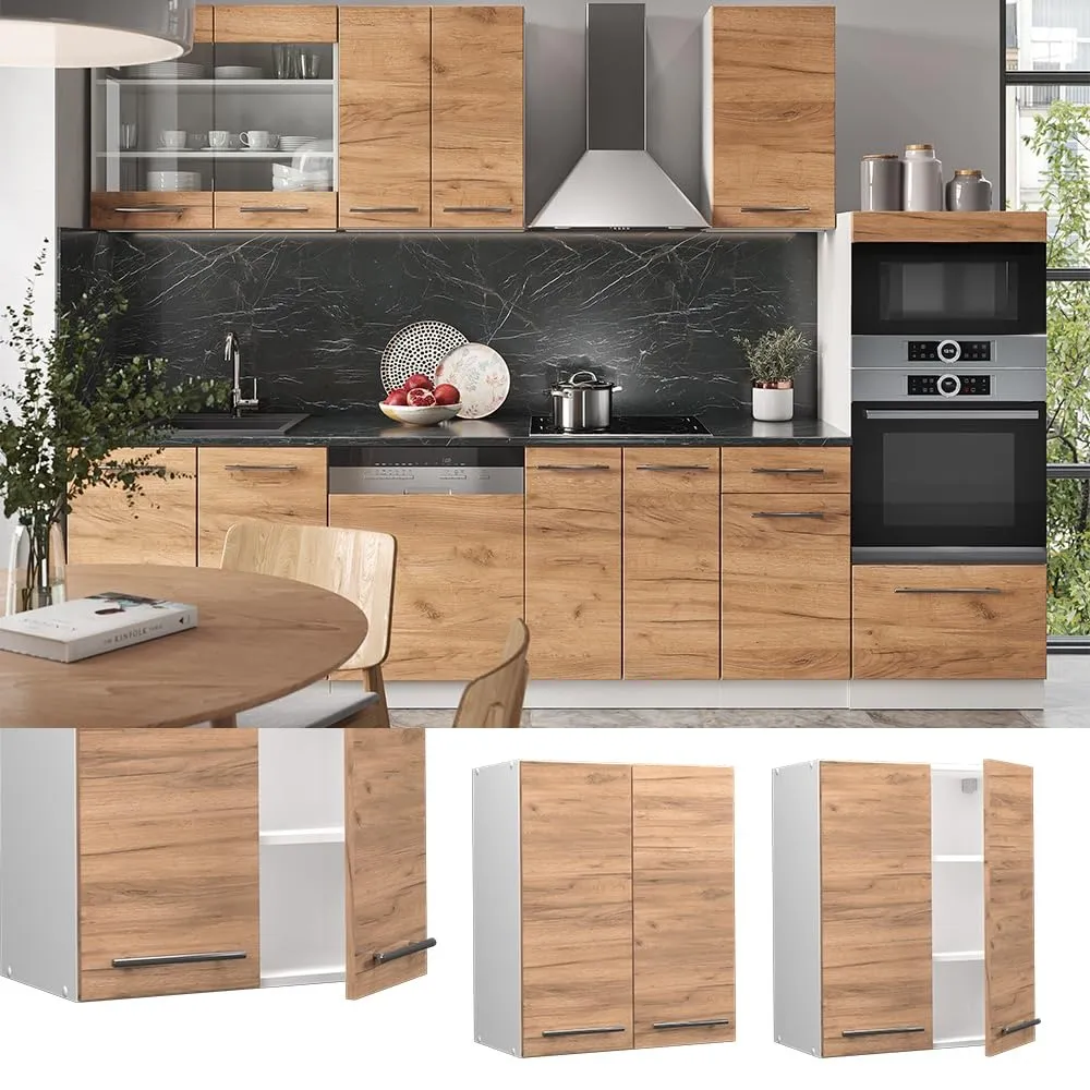 Vicco Pensile da cucina Fame-Line, Rovere dorato, 60 cm - immagine 2