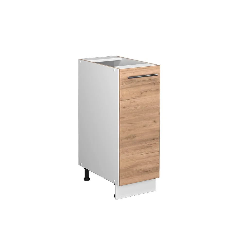 Vicco Fame-Line Dispensa Cucina con Cassetto Estraibile, Rovere Dorato, 30 cm - immagine 1