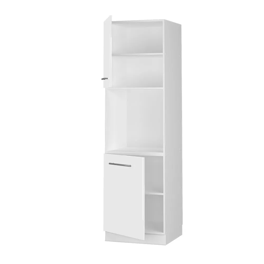 Vicco Fame-Line Mobile per Forno da Incasso, Bianco Lucido, 60 cm - immagine 5