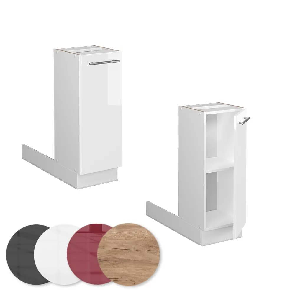 Vicco Isola Cucina Fame-Line, Bianco Lucido, 30 cm - immagine 5