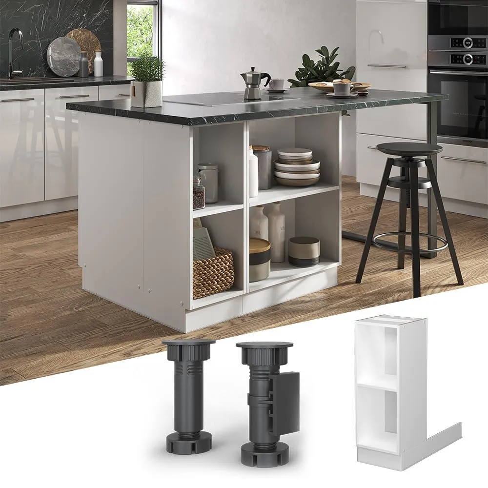 Vicco Isola Cucina Fame-Line, Bianco, 30 cm - immagine 2