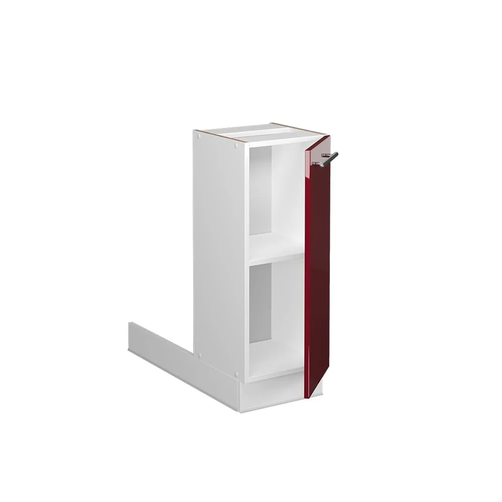 Vicco Isola cucina Fame-Line, Bordeaux lucido, 30 cm - immagine 4