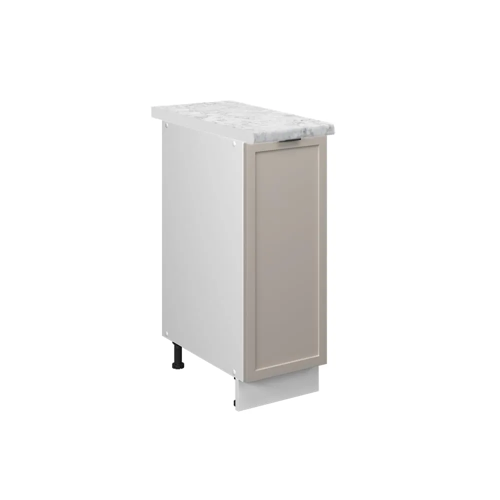 Vicco Fame-Line Dispensa Cucina con Cassetto Estraibile, GrigioBeige, 30 cm - immagine 1