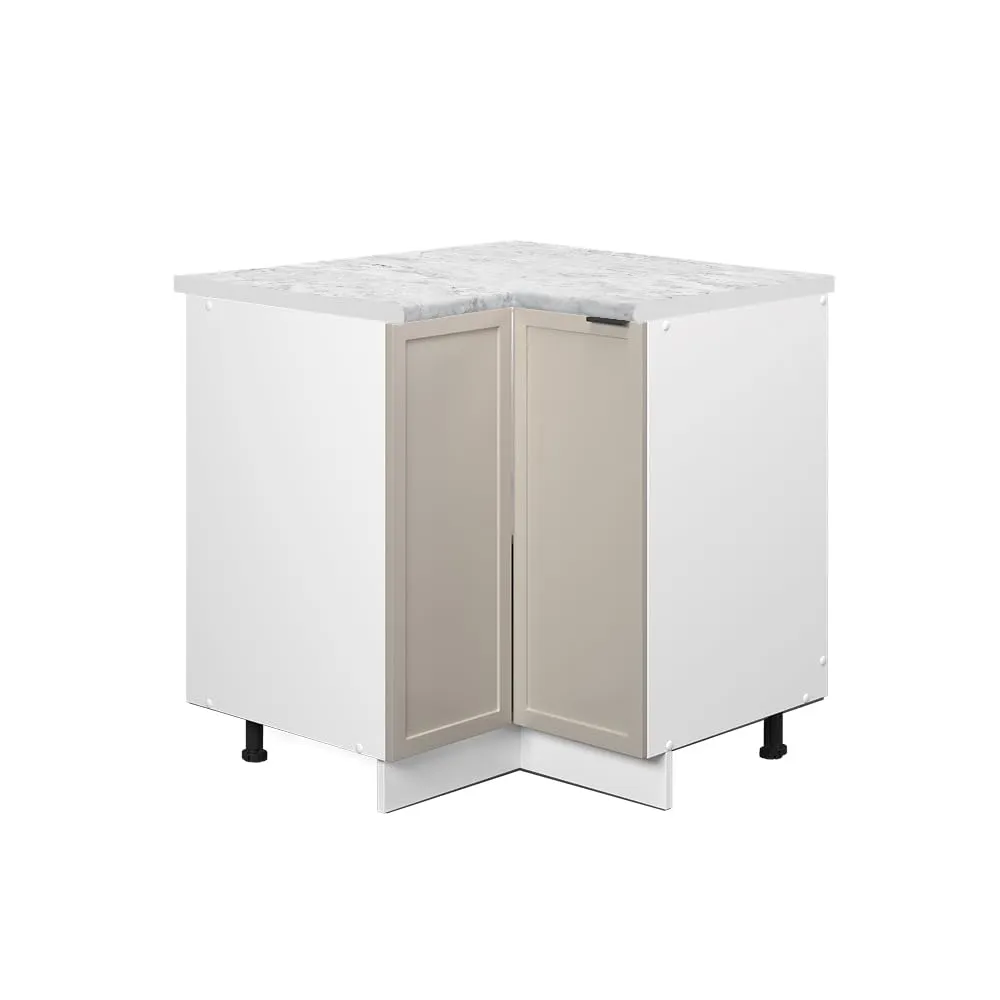 Vicco Mobile ad angolo cucina Fame-Line, GrigioBeige, 80.5 cm - immagine 1