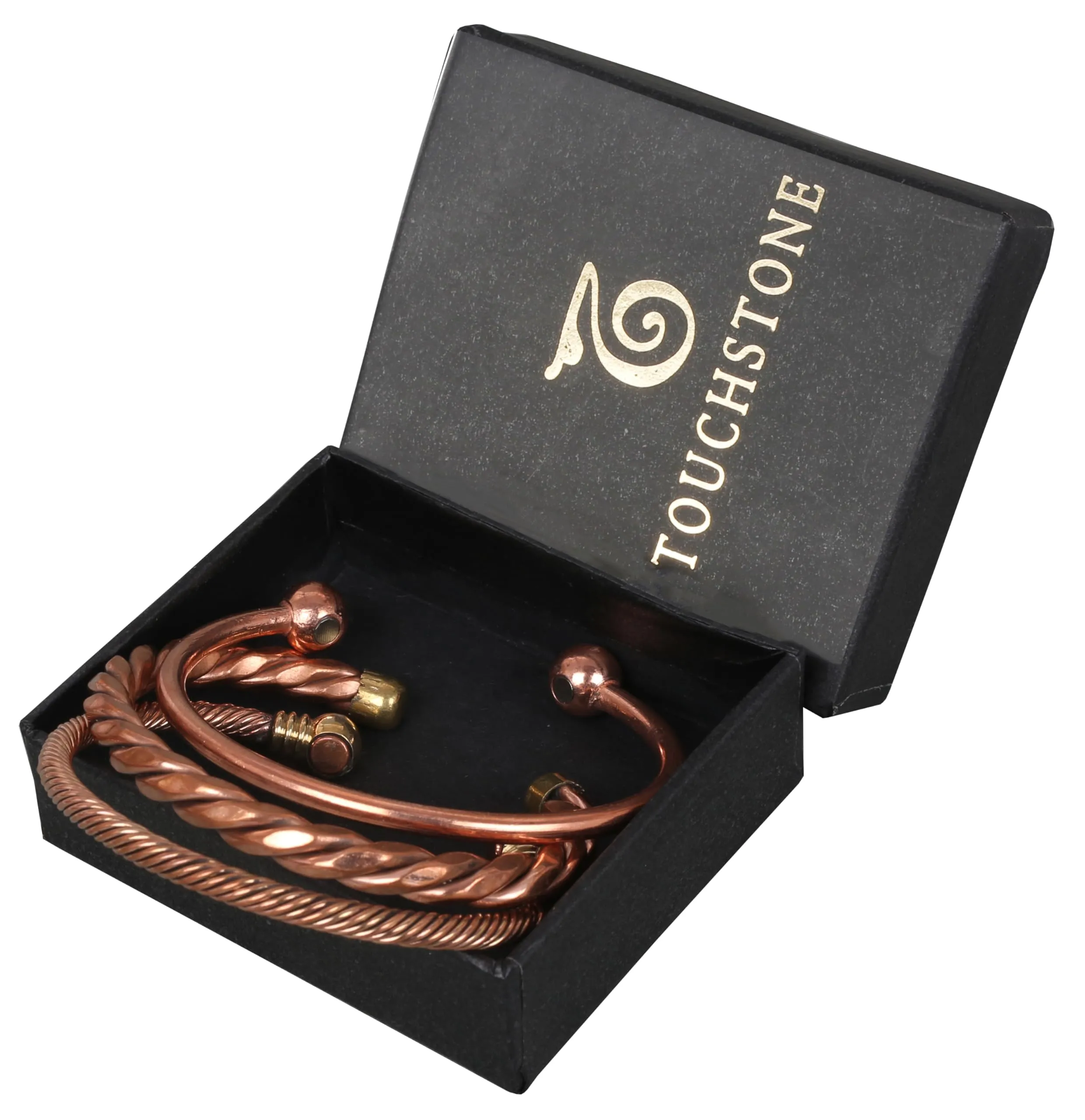 Touchstone Braccialetti Magnetici in Rame per Uomini e Donne - immagine 6