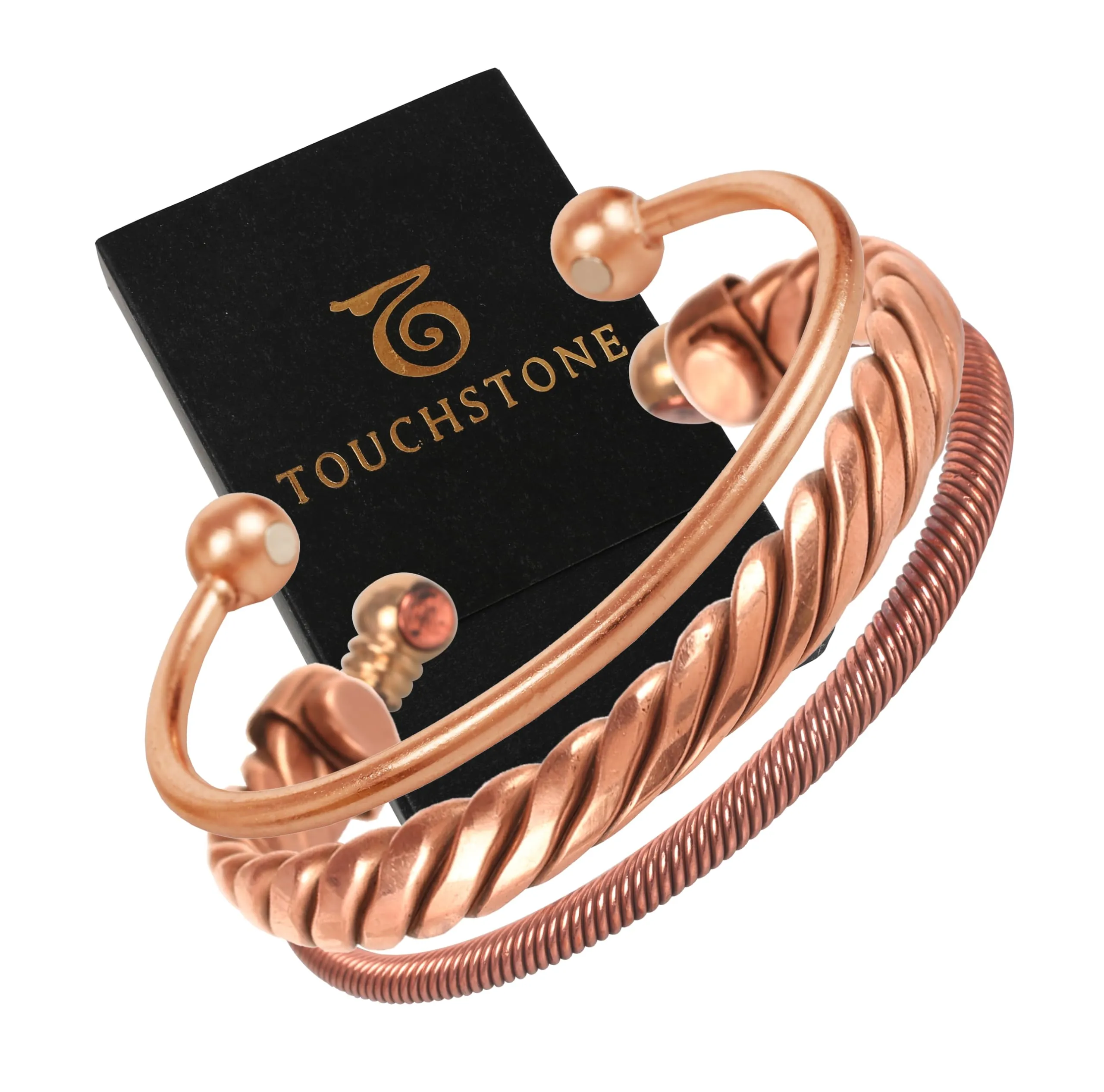 Touchstone Chakra della Pace Bracciale in Rame Slim 3 - immagine 6