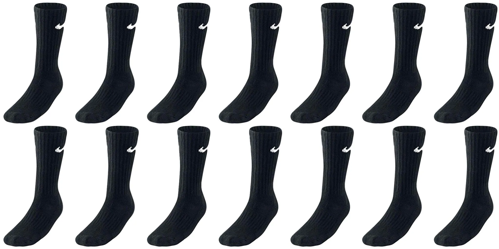 Nike Calzini Sportivi Unisex SX4508, Set da 14 Paia, Taglia 48 - immagine 2