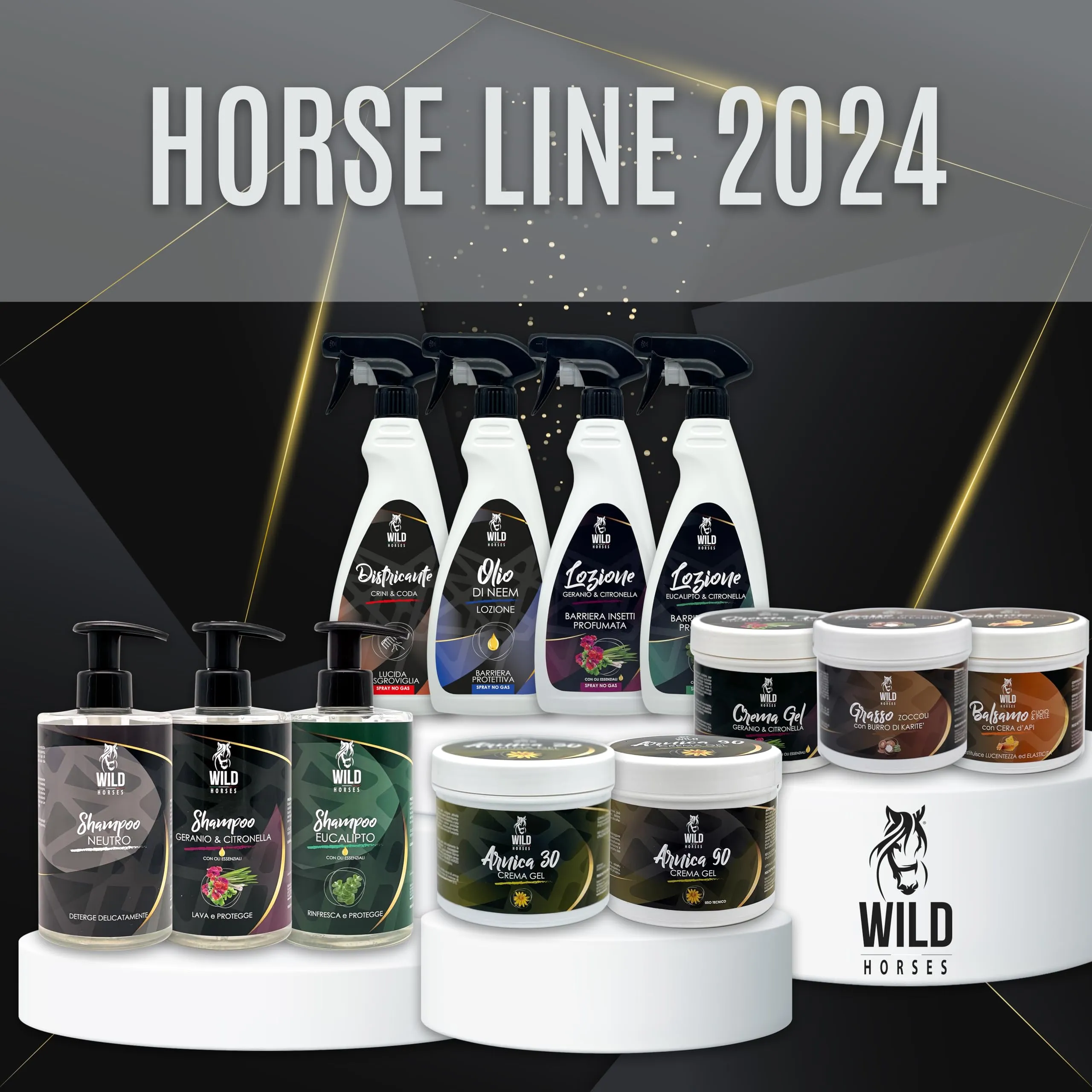 Wild Horses Lozione Spray Repellente Zanzare e Antiparassitario per Cavalli, Geranio e Citronella, 500ml - immagine 7