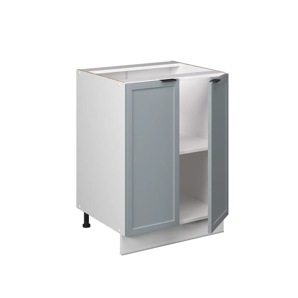Vicco Mobiletto Base Cucina Fame-Line, Blu-grigio Chiaro, 60 cm - immagine 5