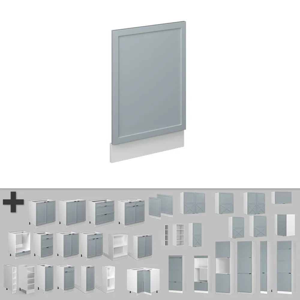 Vicco Pannello Frontale Fame-Line, Blu-grigio Chiaro, 45 cm - immagine 5