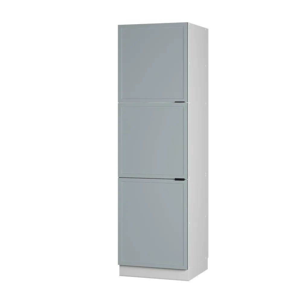 Vicco Mobile Cucina Dispensa Fame-Line, Blu-grigio chiaro/Bianco, 60 cm - immagine 1