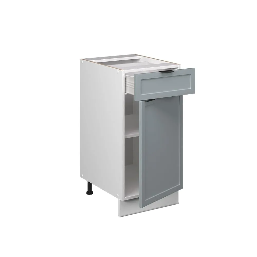 Vicco Mobiletto base per cucina Fame-Line, Blu-grigio chiaro, 40 cm - immagine 5