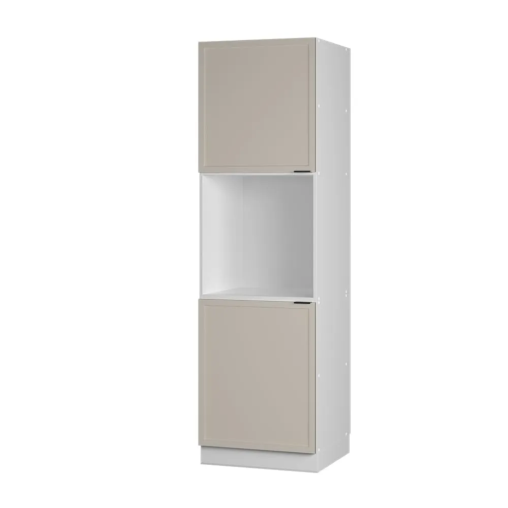 Vicco Mobile per Forno da Incasso Fame-Line, GrigioBeige, 60 cm - immagine 1
