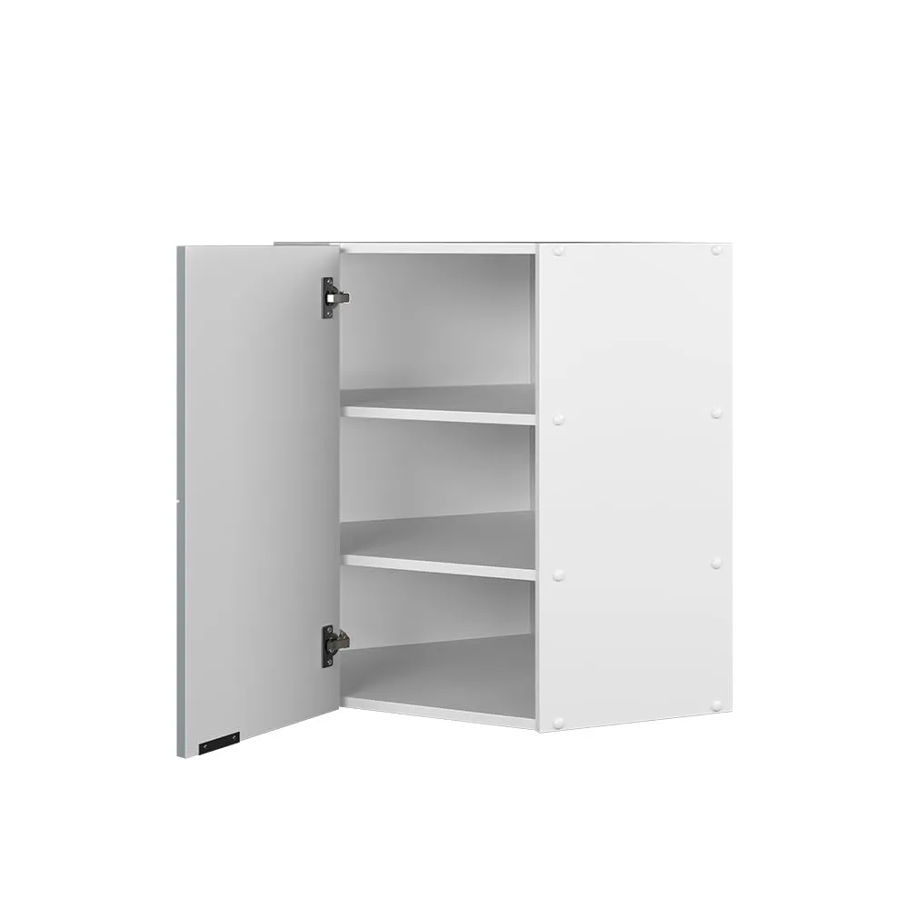 Vicco Fame-Line Mobile Angolare da Cucina, Blu-grigio Chiaro, 57 cm - immagine 4
