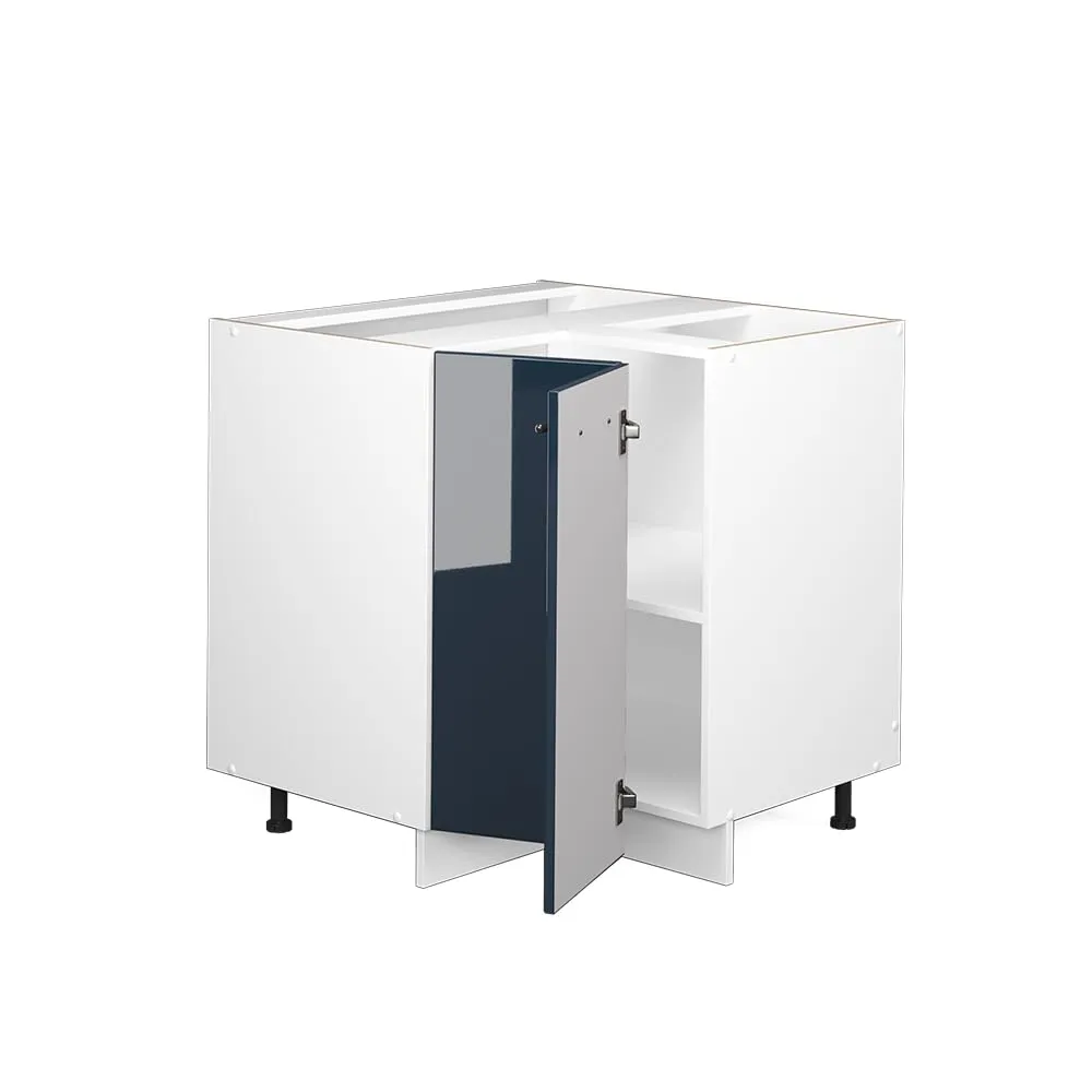 Vicco Fame-Line Mobile ad angolo cucina, Blu scuro lucido, 80.5 cm - immagine 5