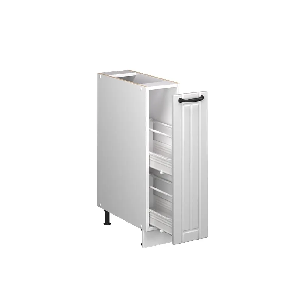 Vicco Mobile ad angolo cucina Fame-Line, Bianco country, 80.5 cm - immagine 7
