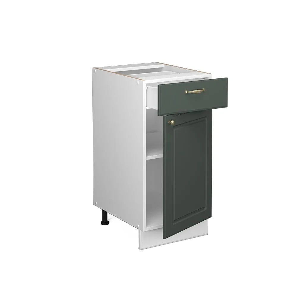 Vicco Mobiletto Base per Cucina Fame-Line, Verde-oro Country, 40 cm - immagine 6