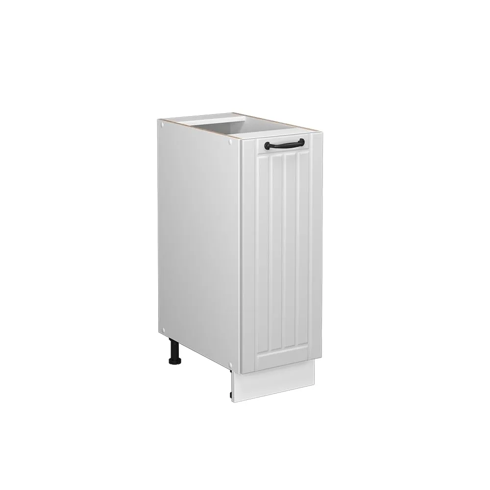 Vicco Fame-Line Colonna Dispensa Cucina, Bianco Country, 30 cm - immagine 1