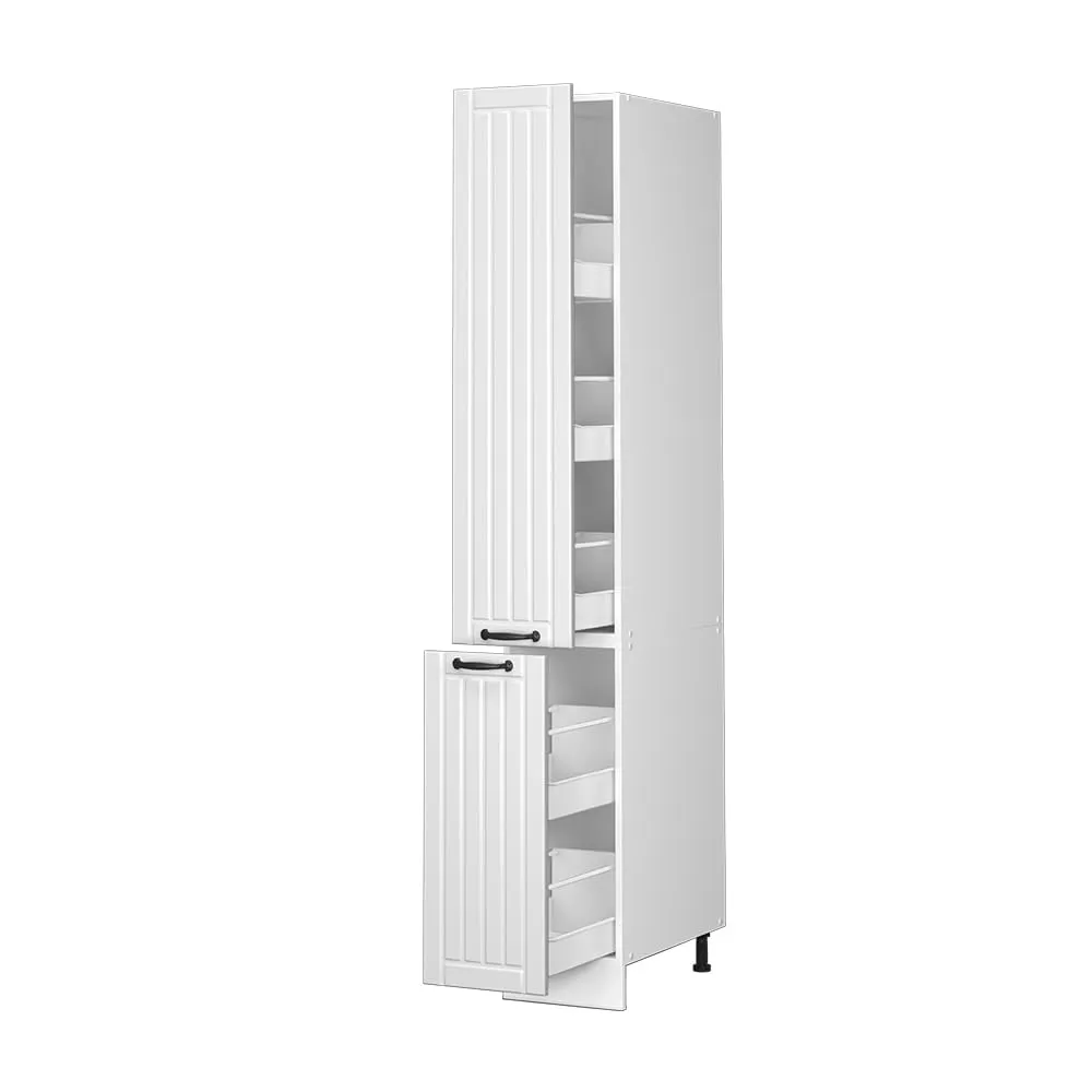 Vicco Armadio da farmacia Fame-Line, Bianco Country, 30 cm - immagine 4