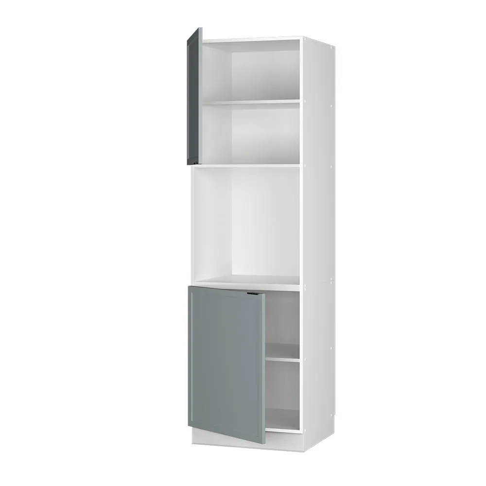 Vicco Mobile per forno da incasso Fame-Line, Blu-grigio chiaro, 60 cm - immagine 4