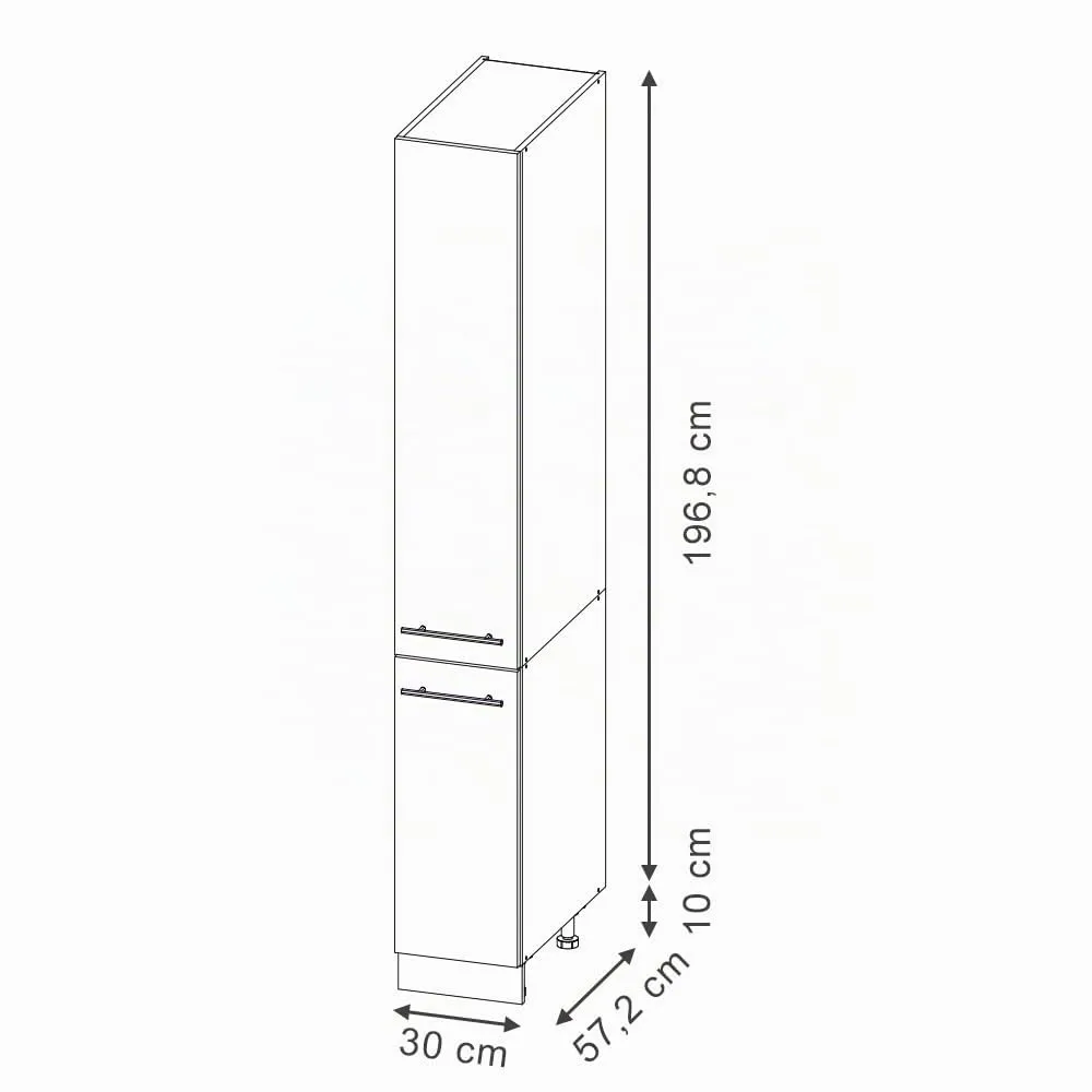 Vicco Armadio da Farmacia Fame-Line, Blu-grigio Chiaro, 30 cm - immagine 3