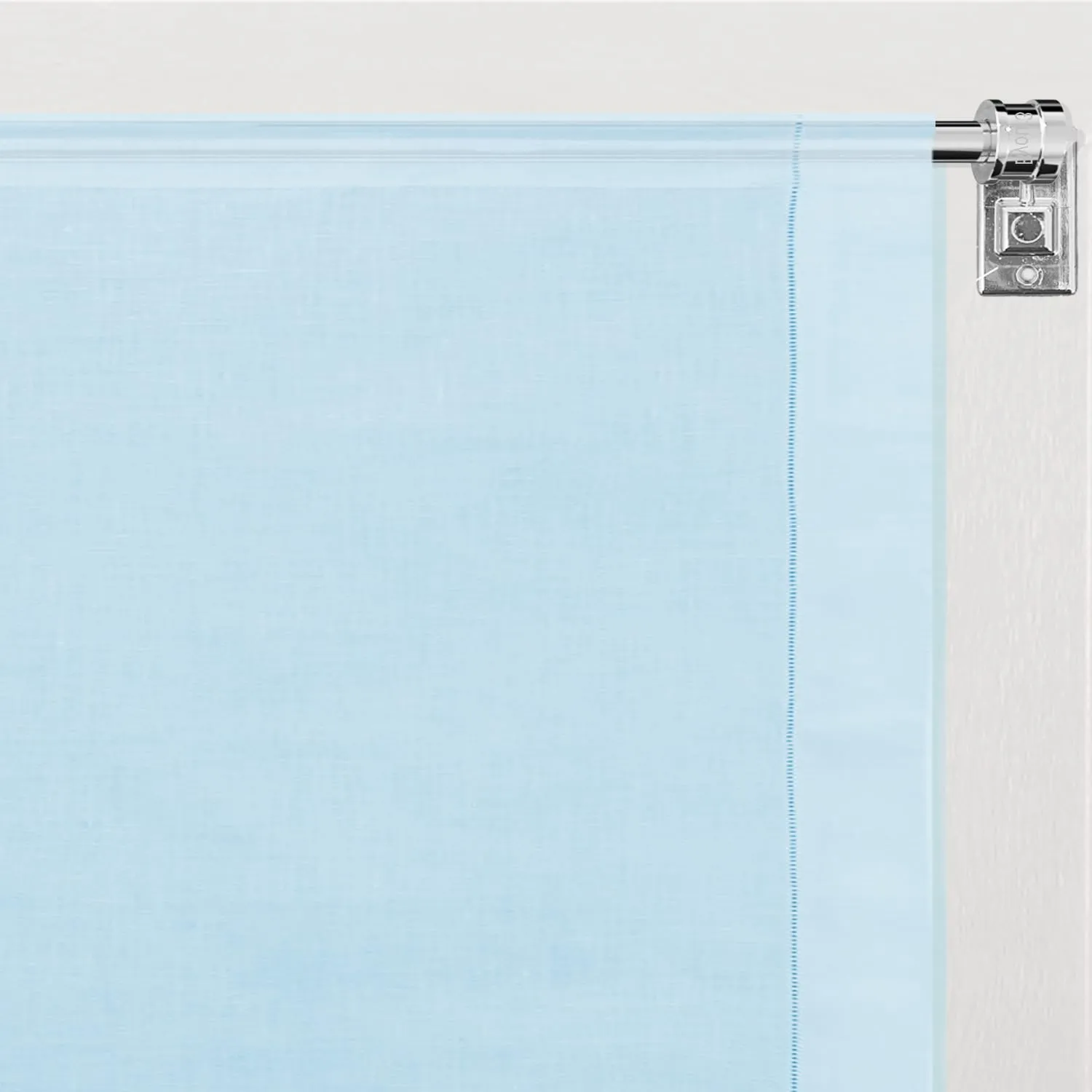Byour3 Bastoni per Tende a Vetro a Pressione, Cromo (61-110 cm) - immagine 6