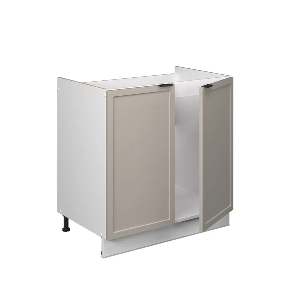 Vicco Mobile lavello cucina Fame-Line, GrigioBeige, 80 cm - immagine 6
