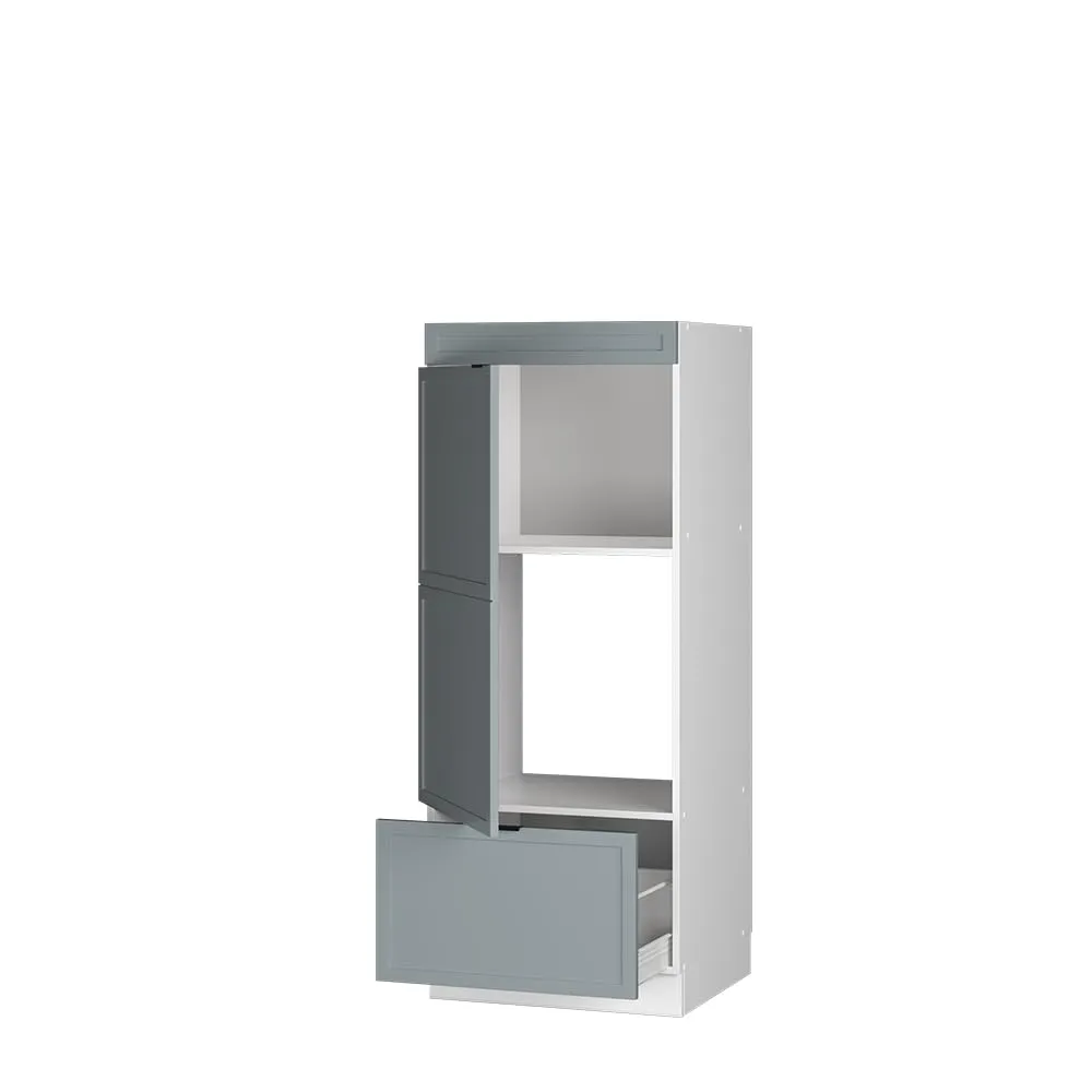 Vicco Mobile Cucina Dispensa Fame-Line, Blu-grigio Chiaro/Bianco, 60 cm - immagine 4