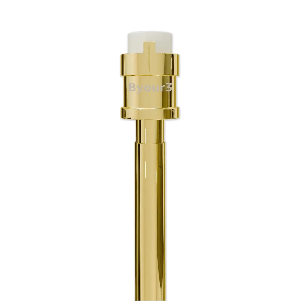 Byour3 Bastoni per Tende a Vetro Bacchetta a Pressione Universale (Oro, da 61 a 110 cm) - immagine 8