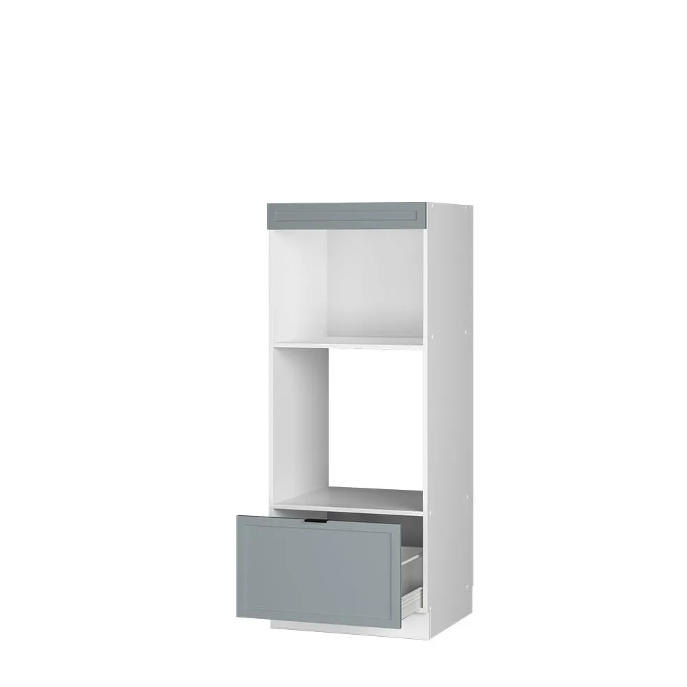Vicco Mobile cucina microonde Fame-Line, Blu-grigio chiaro, 60 cm - immagine 4
