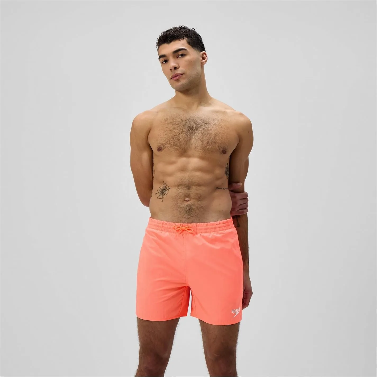Speedo Men's 16" Water Short Swimming Trunks, Summer Orange, L - immagine 3