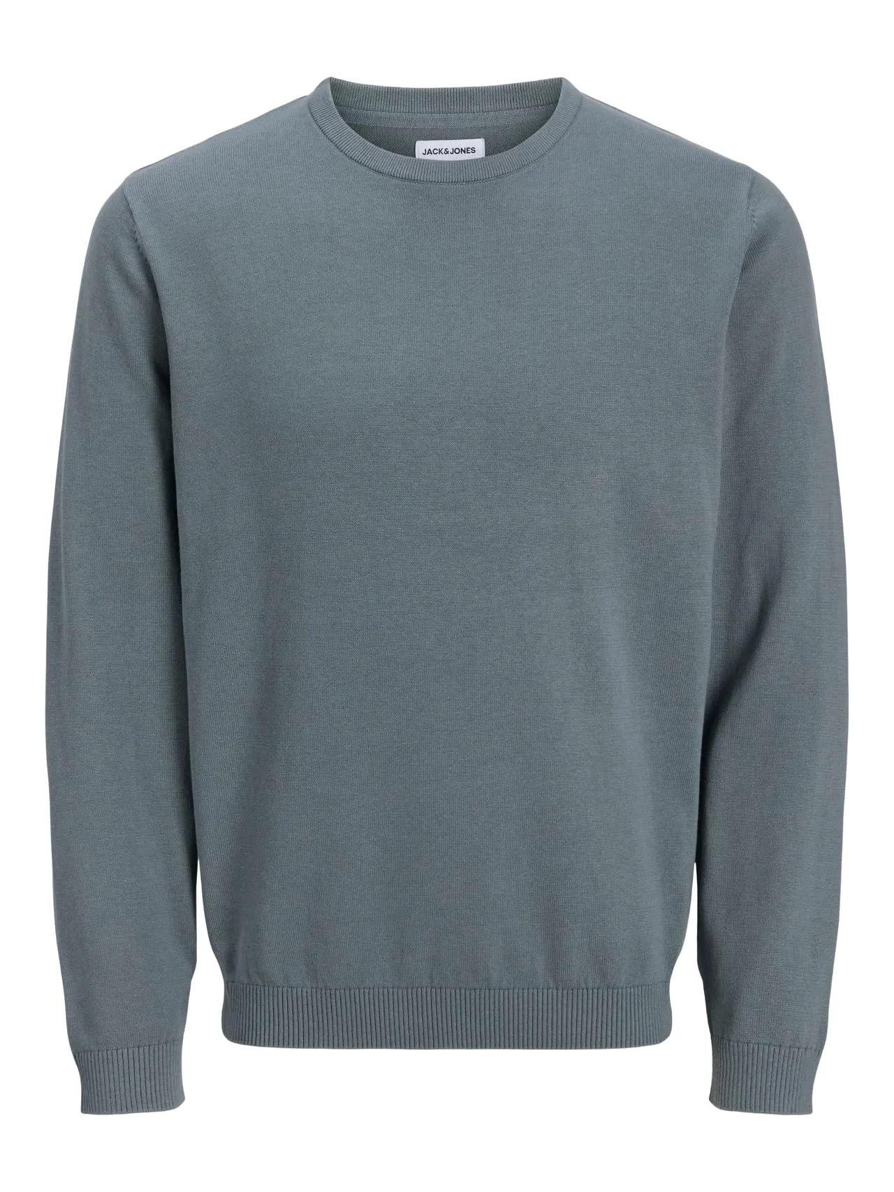Jack & Jones Jjebasic Knit Crew Neck Noos - Stormy Weather - XXL - immagine 1