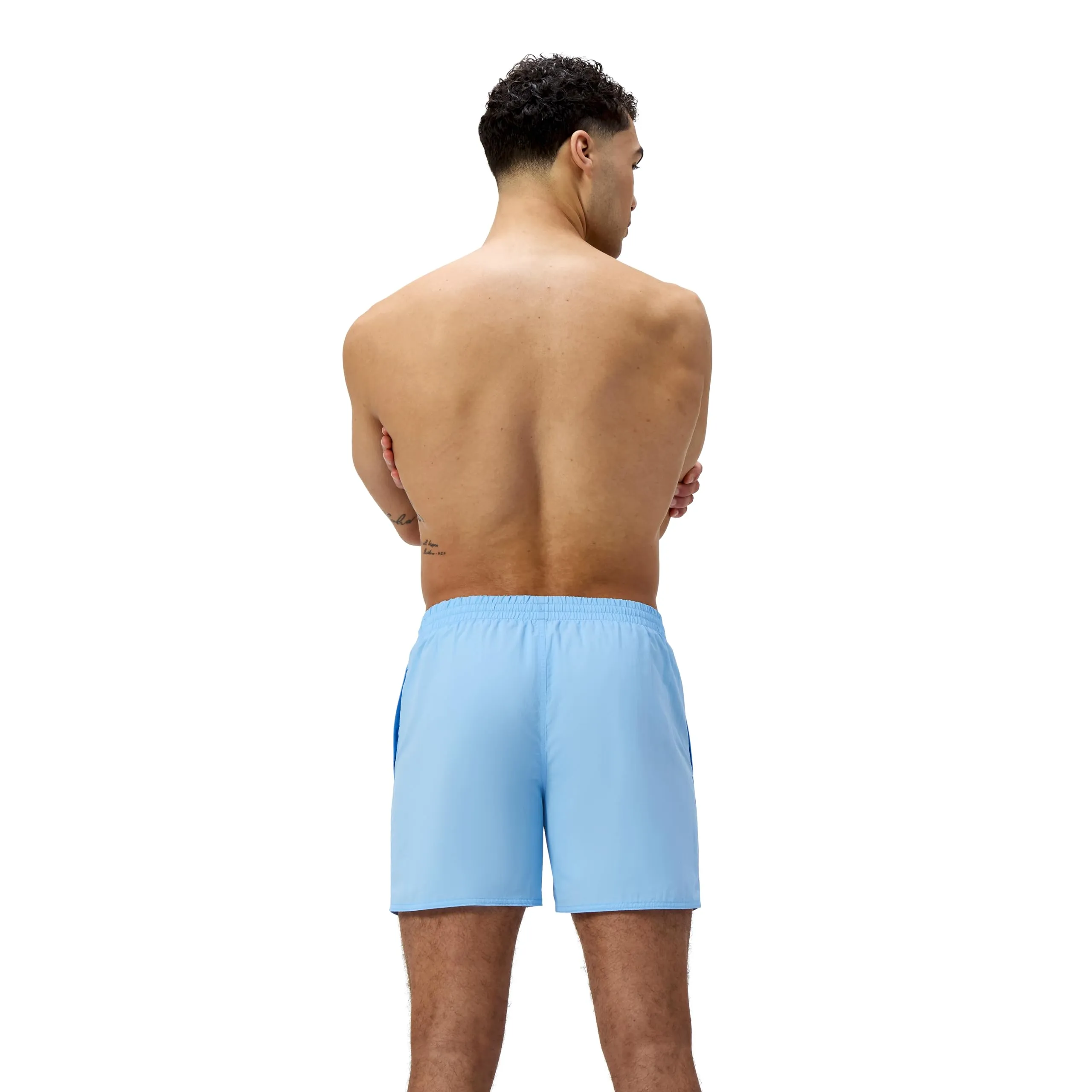 Speedo Men's 16" Watershort Swimming Trunks, Sugar Blue/Celeste/Iris Mirror, S - immagine 2