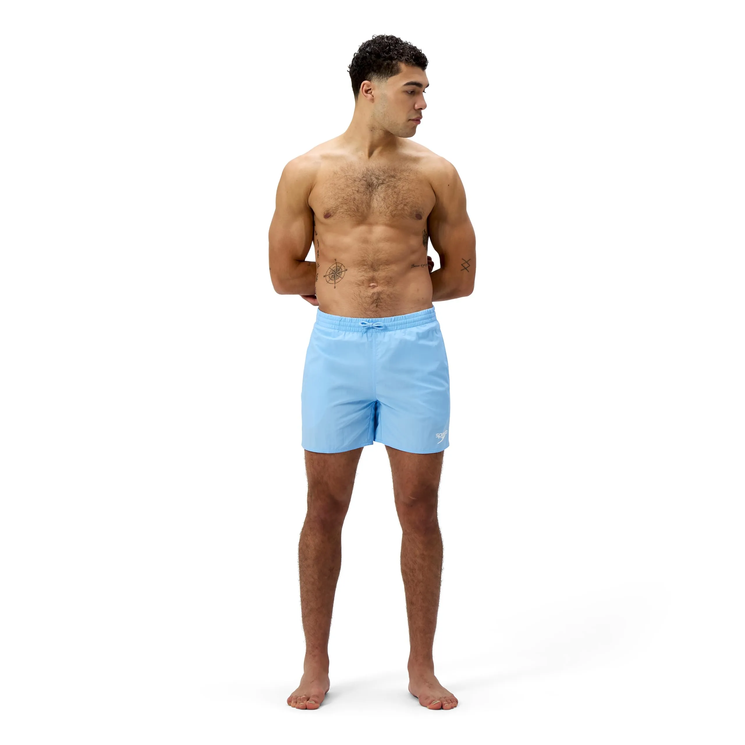 Speedo Men's 16" Watershort Swimming Trunks, Sugar Blue/Celeste/Iris Mirror, XXL - immagine 5