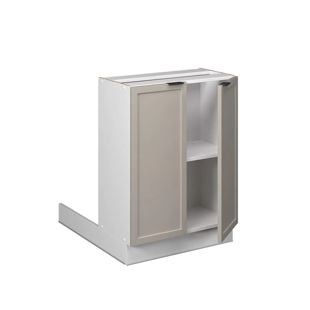 Vicco Isola da cucina Fame-Line, GrigioBeige, 60 cm - immagine 4