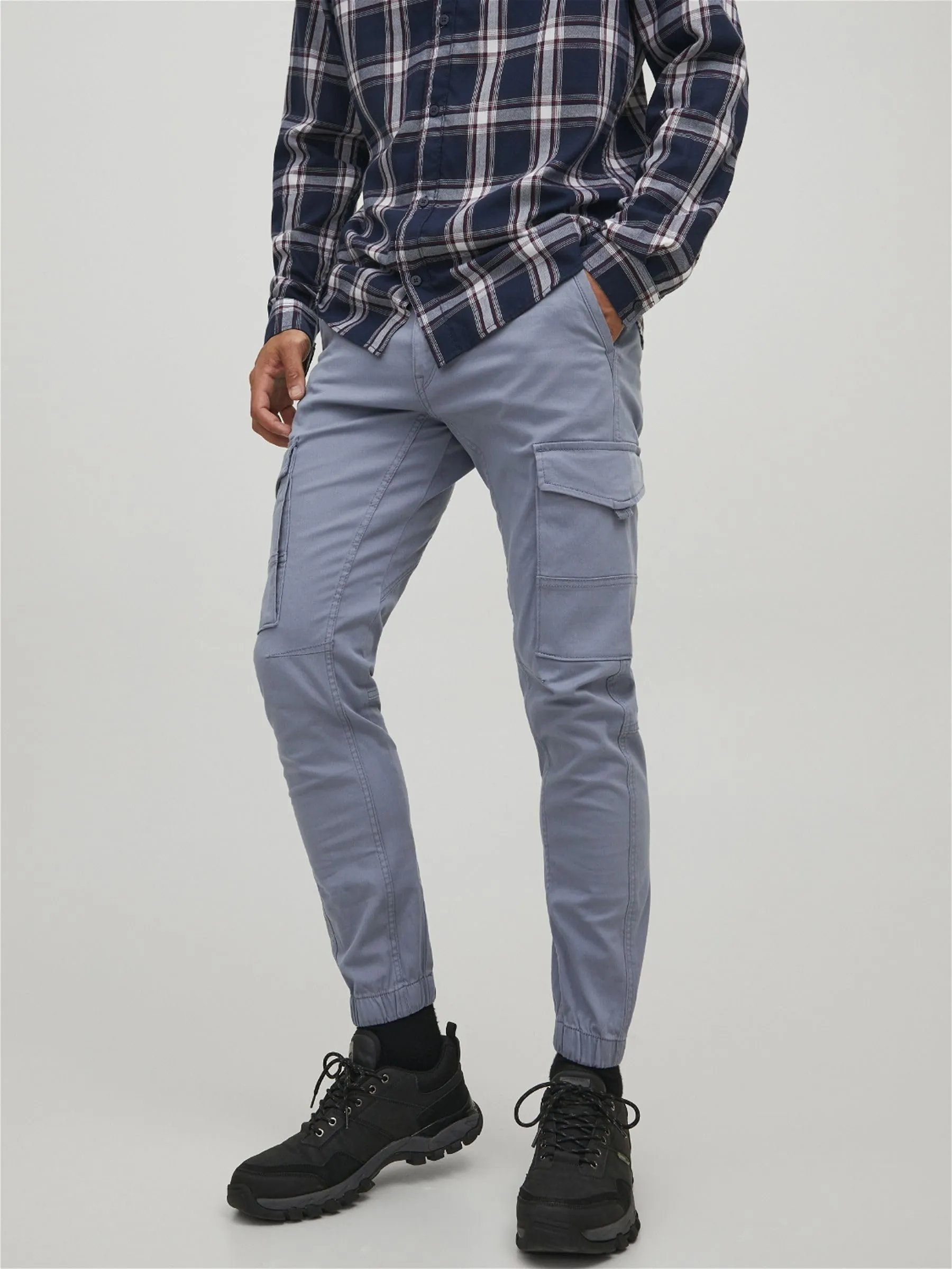 Jack & Jones Pantaloni Cargo Slim Fit Verde 32/32 - immagine 9