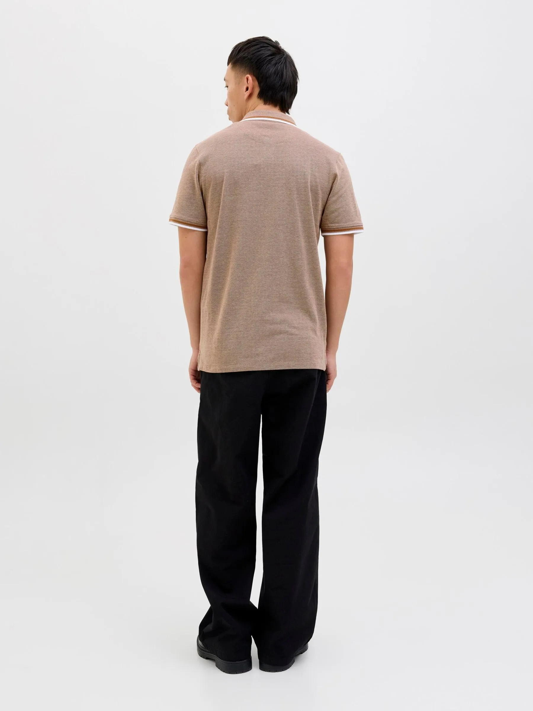 Jack & Jones Jjepaulos Polo SS Noos Maglietta, Curry, XS - immagine 4