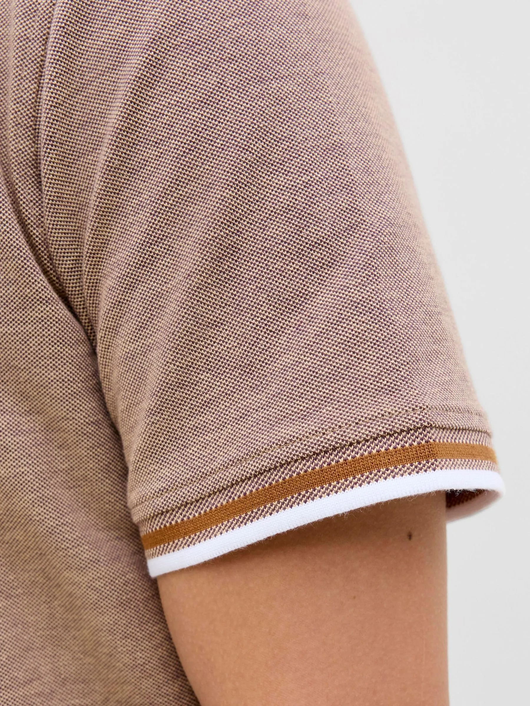 Jack & Jones Jjepaulos Polo SS Noos Maglietta, Curry, XS - immagine 5
