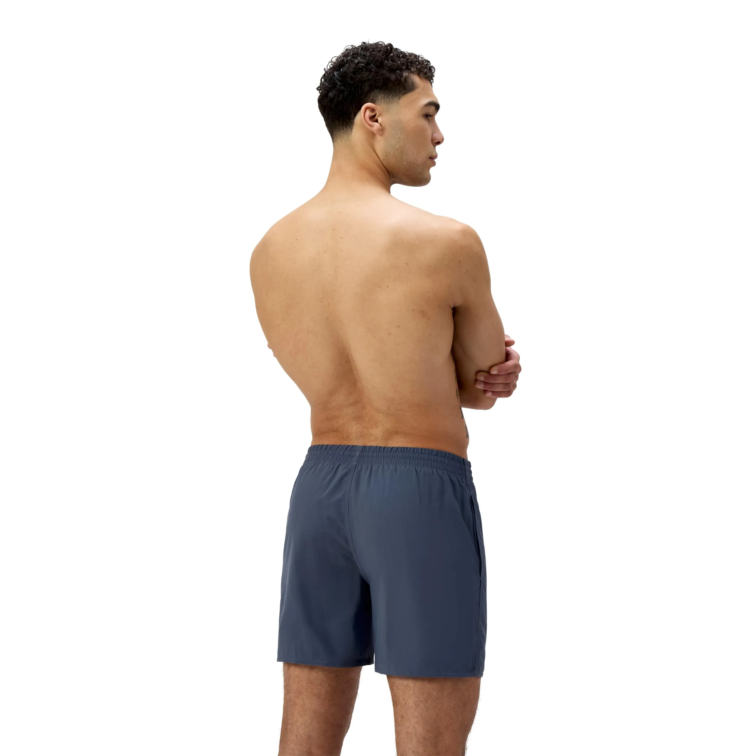 Speedo Men's 16" Watershort Swimming Trunks, Grey Lead/Black, XS - immagine 5