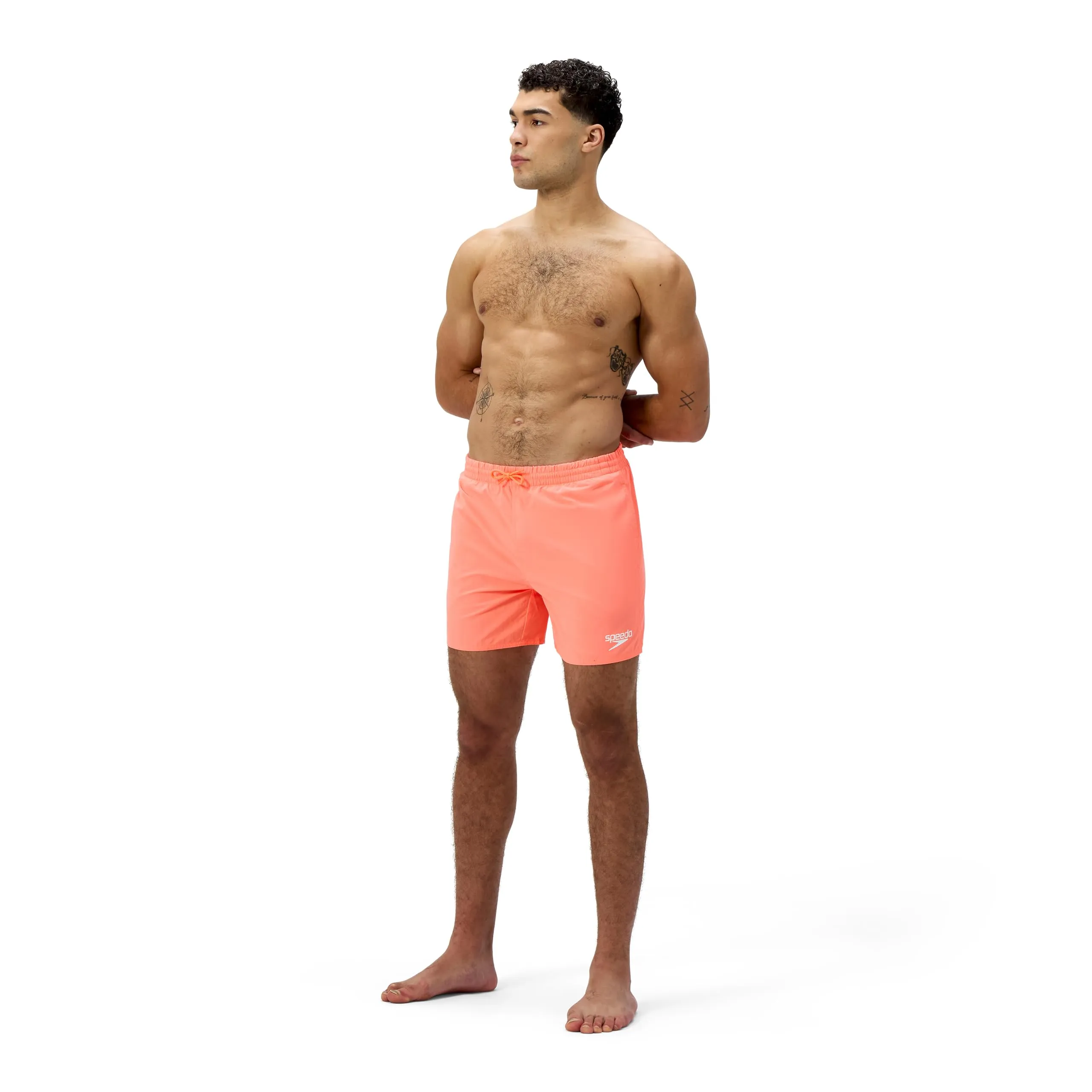 Speedo Men's 16" Watershort Swimming Trunks, Summer Orange, S - immagine 1