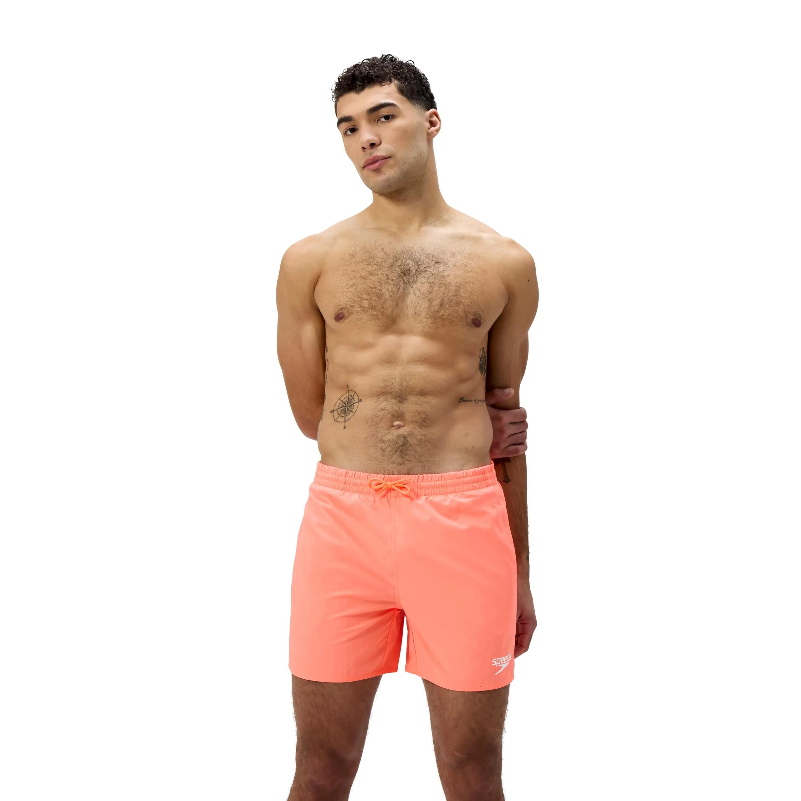 Speedo Men's 16" Watershort Swimming Trunks, Summer Orange, S - immagine 2
