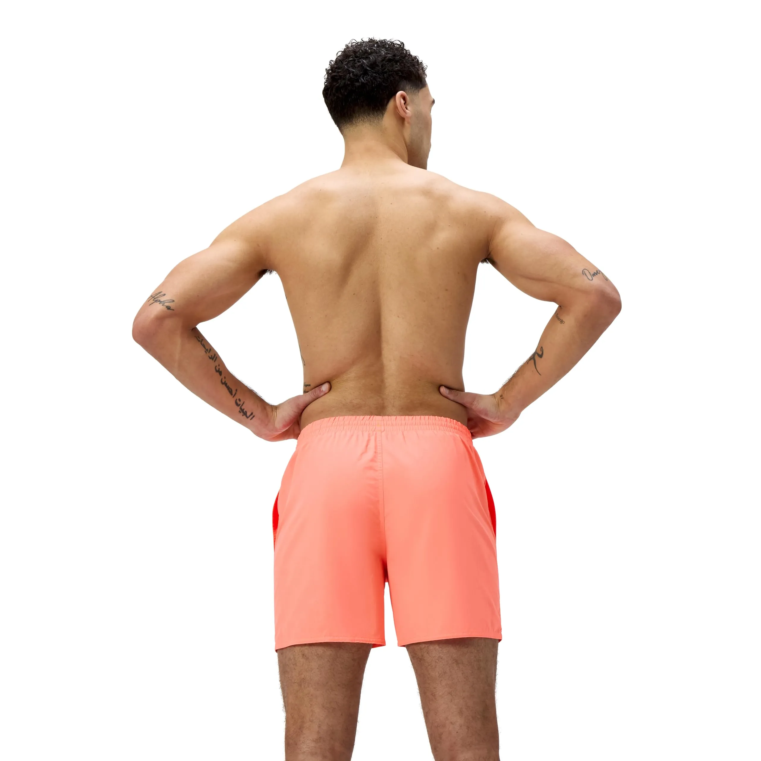 Speedo Men's 16" Watershort Swimming Trunks, Summer Orange, S - immagine 5