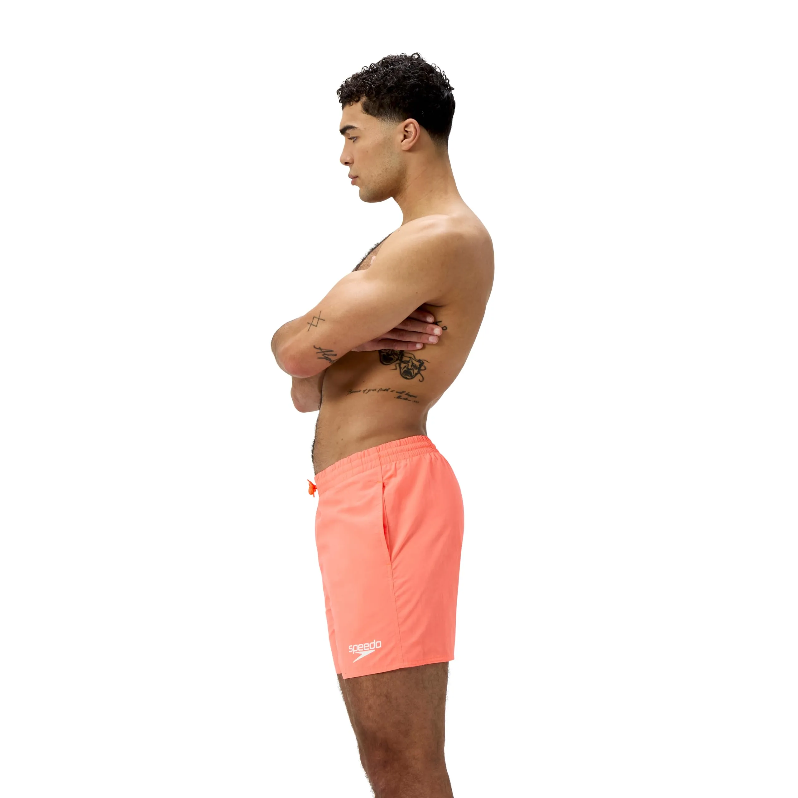 Speedo Men's 16" Watershort Swimming Trunks, Summer Orange, M - immagine 4